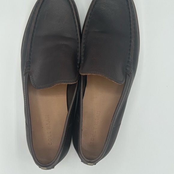 Men’s Cole brown leather loafers - Picture 10 of 12
